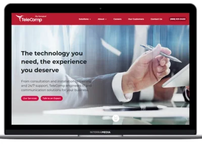 TeleComp Website Redesign
