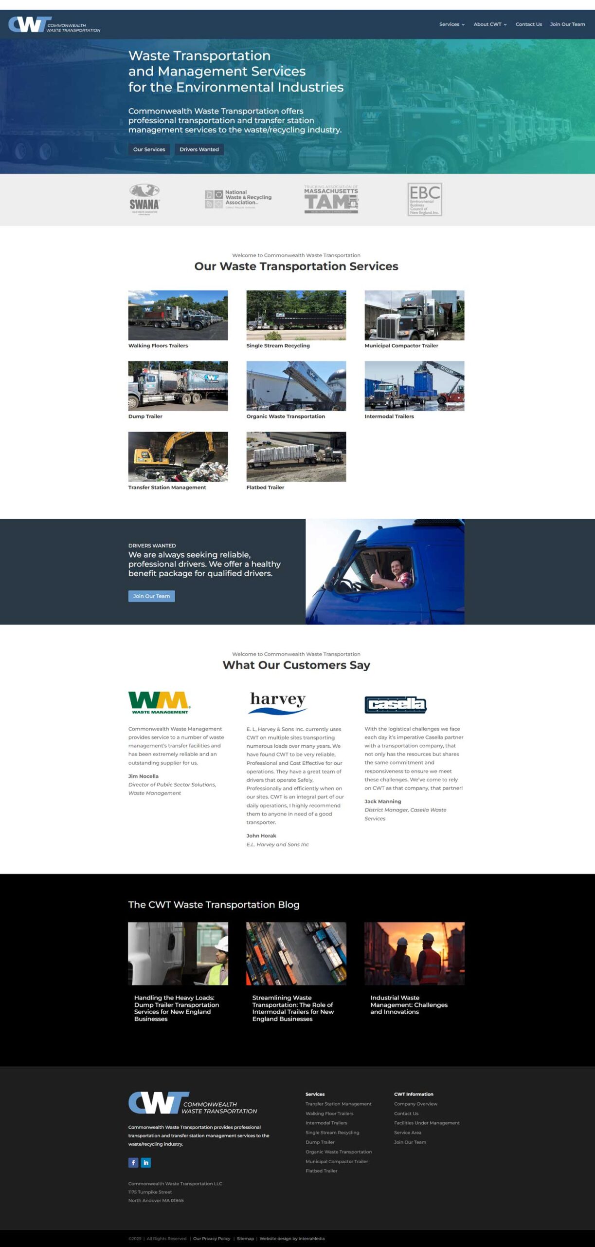 CWT Homepage By Interra Media