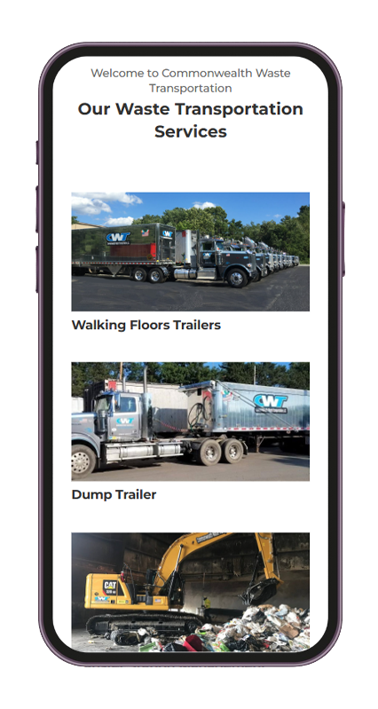 CWT Mobile Website Design Interra Fayetteville
